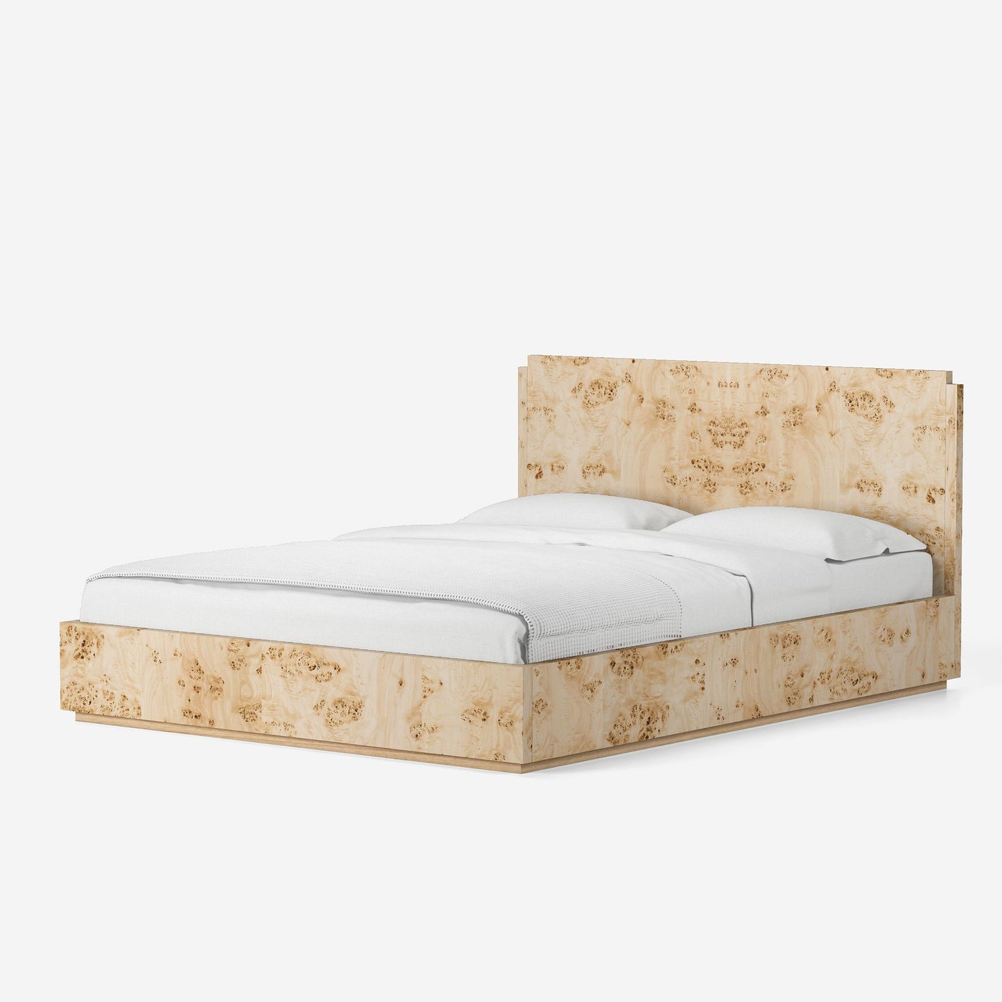 Finlo Burled Wood Bed