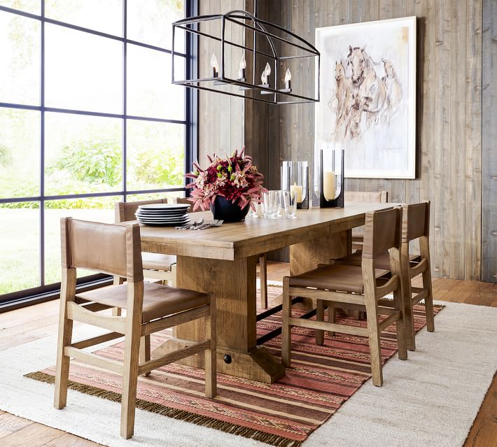 Fort Extending Dining Table (80"-102")