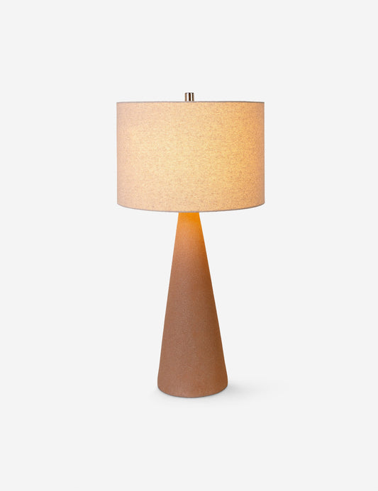 Priya Table Lamp - Terracotta