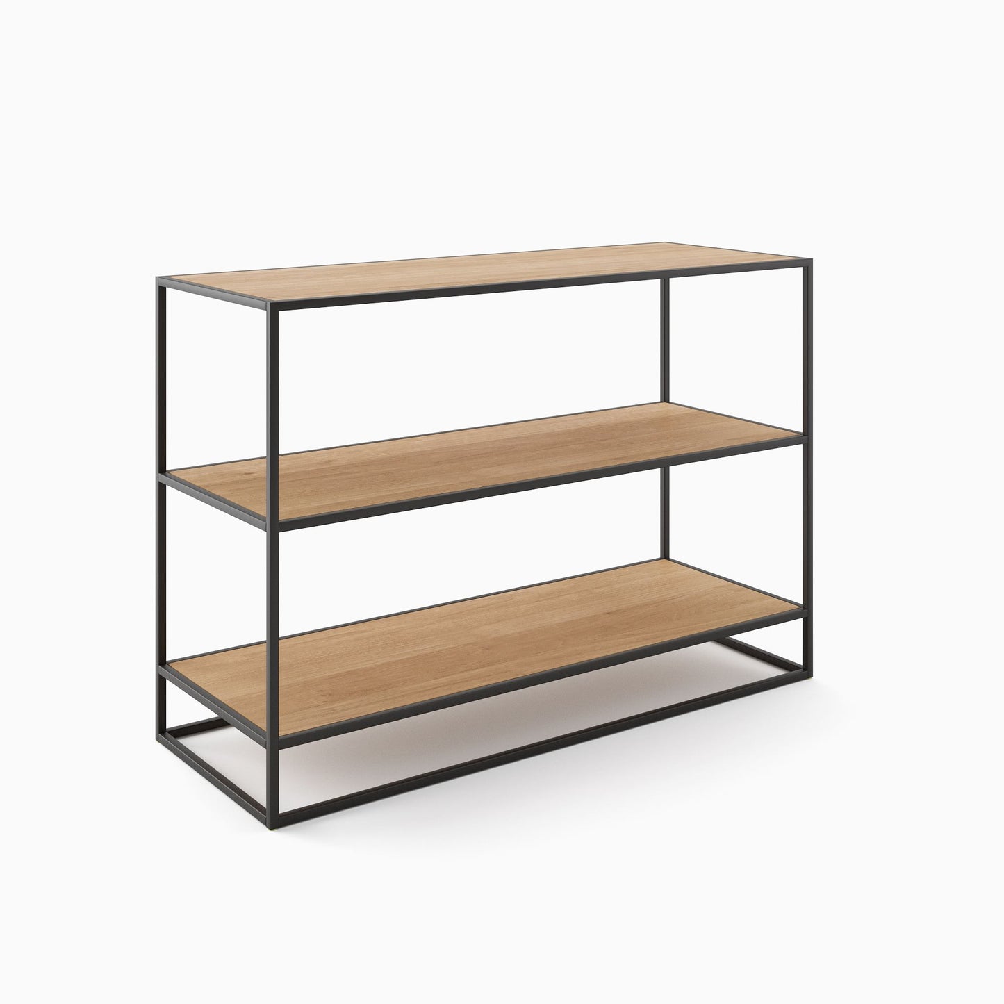 Greenpoint Low Open Bookcase