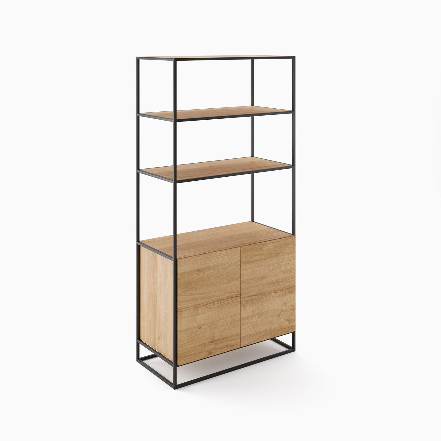 Greenpoint Tall Bookcase W/ Storage