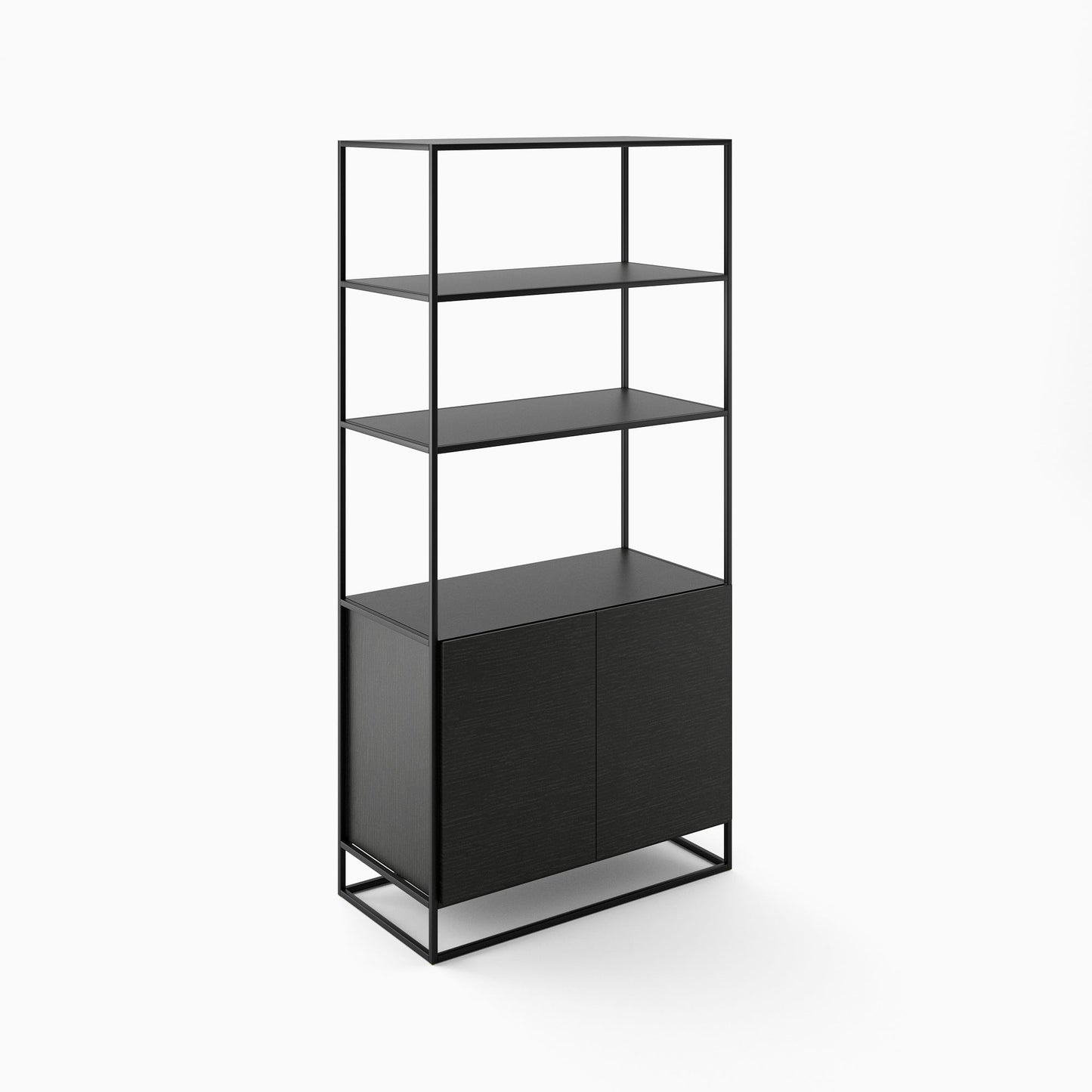 Greenpoint Tall Bookcase W/ Storage