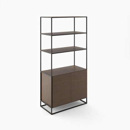 Greenpoint Tall Bookcase W/ Storage