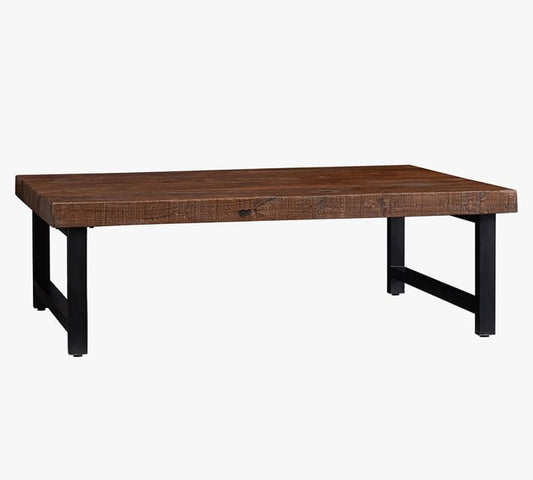 Griffin Rectangular Reclaimed Wood Coffee Table (60")