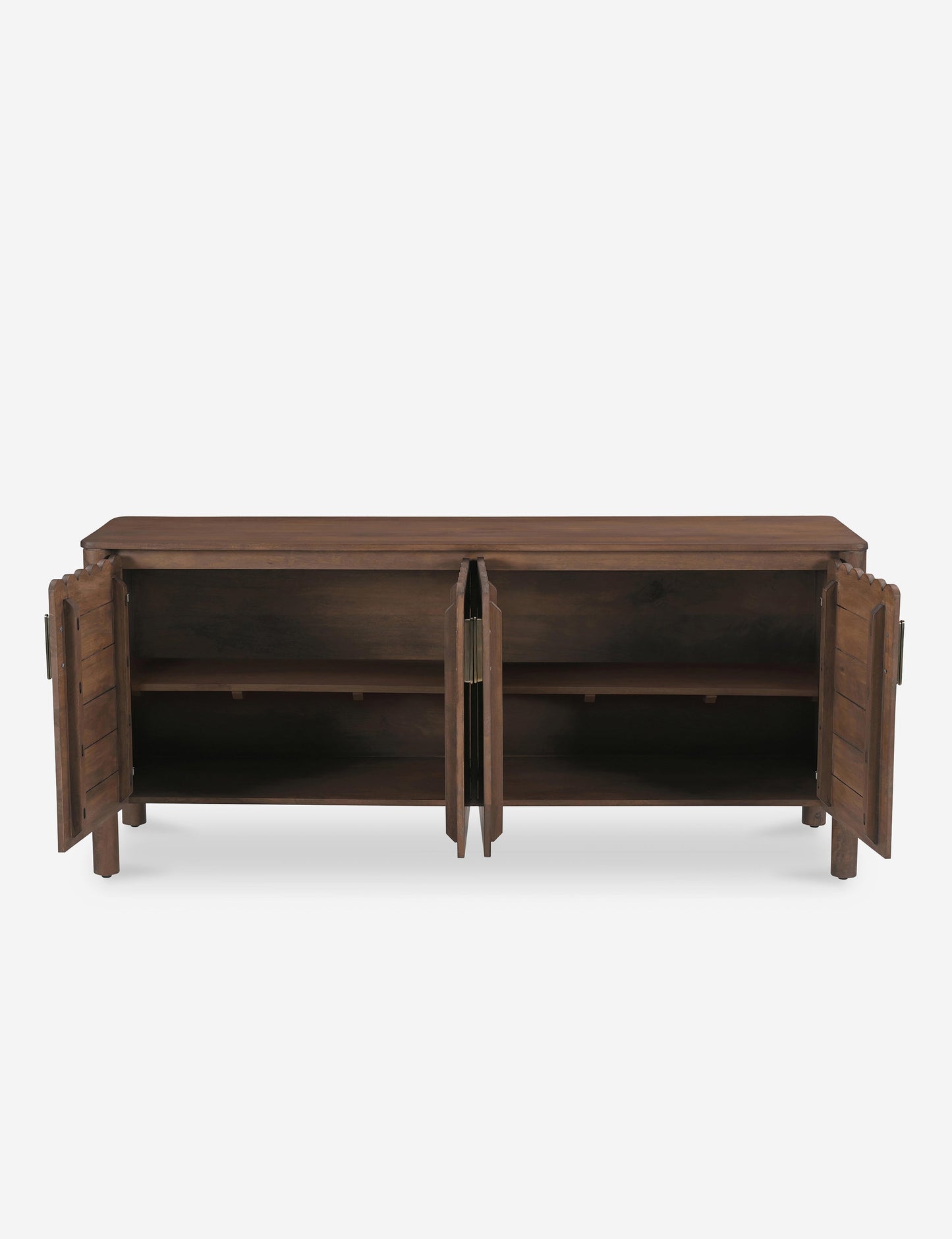 Samantha 4-Door Sideboard - Brown