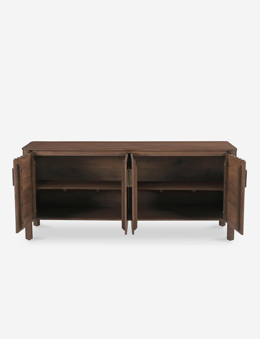 Samantha 4-Door Sideboard - Brown