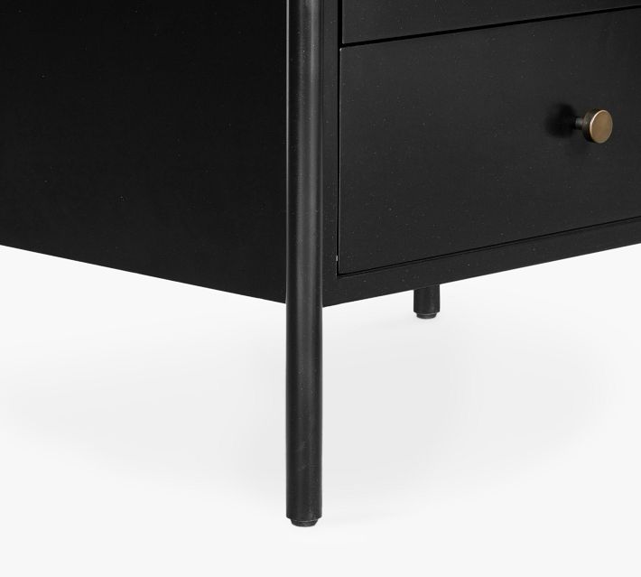 Harmon Metal Nightstand (24")