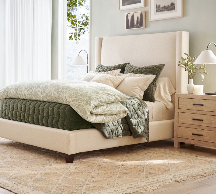 Harper Non-Tufted Upholstered Bed