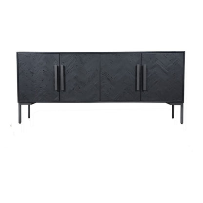 Herringbone Wood Buffet (77")