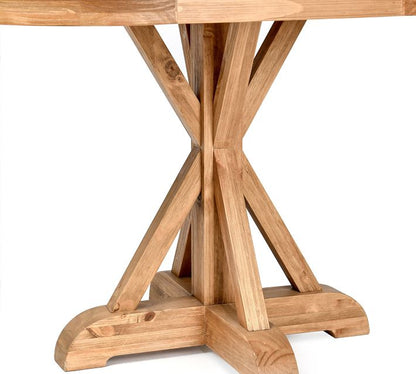 Hyeres Oval Pedestal Dining Table (47")