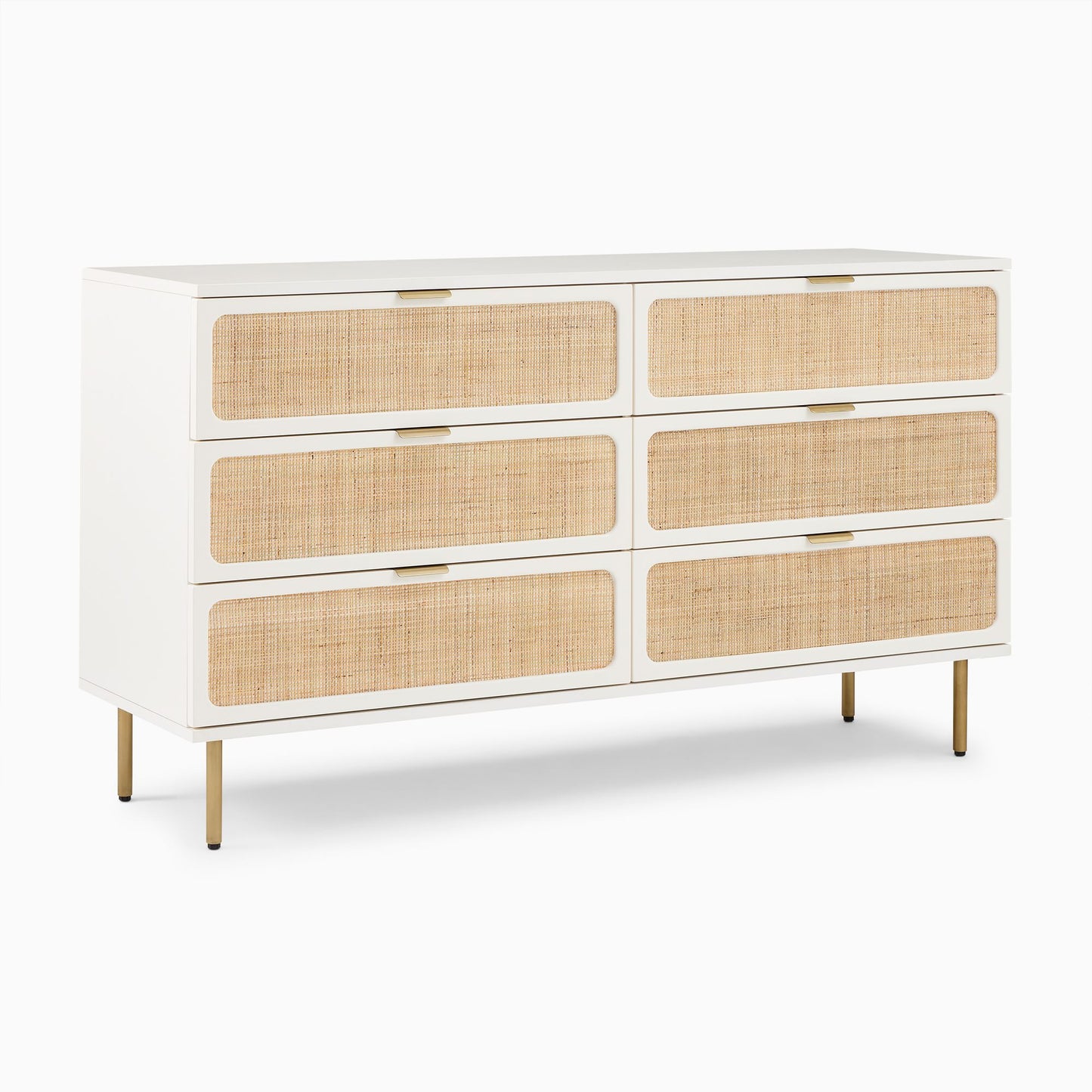 Ida Woven 6-Drawer Dresser (60")