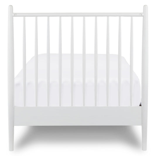 Lenia White Twin Bed