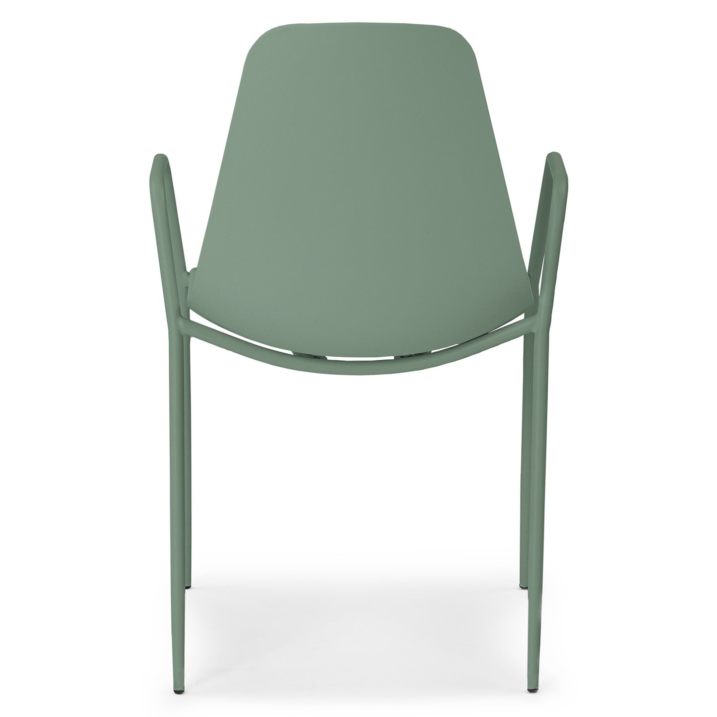Svelti Aloe Green Stackable Dining Armchair