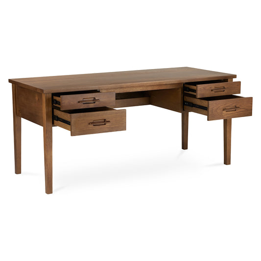 Munson Smoked Oak Storage Desk