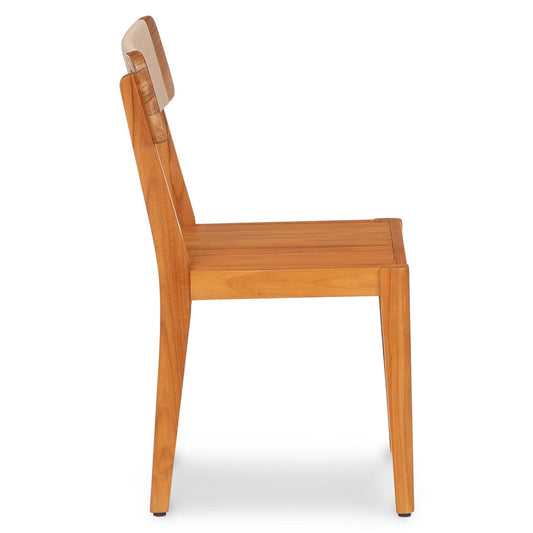 Marol Bronze Teak Dining Chair