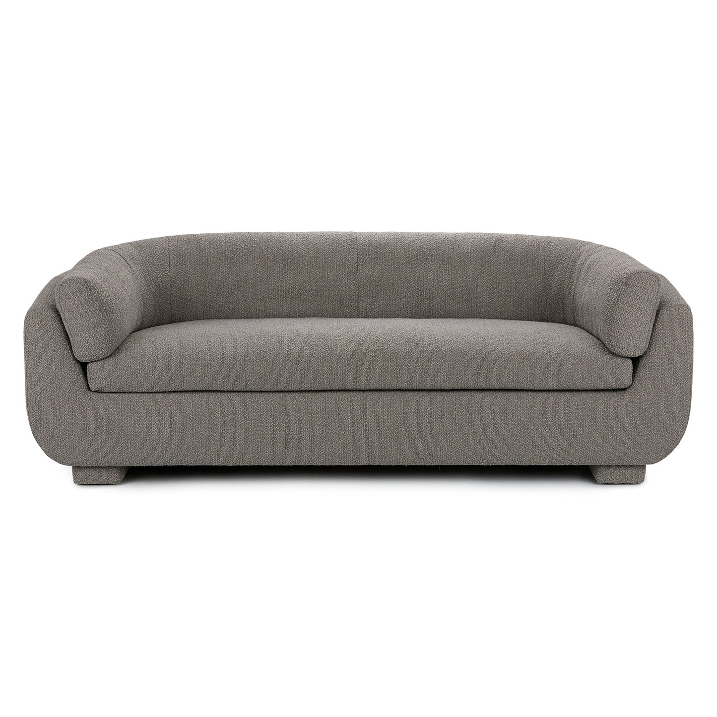 Moro 88" Bouclé Sofa - Riverbank Gray