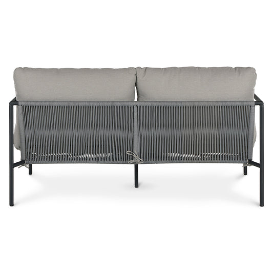 Loda Dravite Gray Loveseat