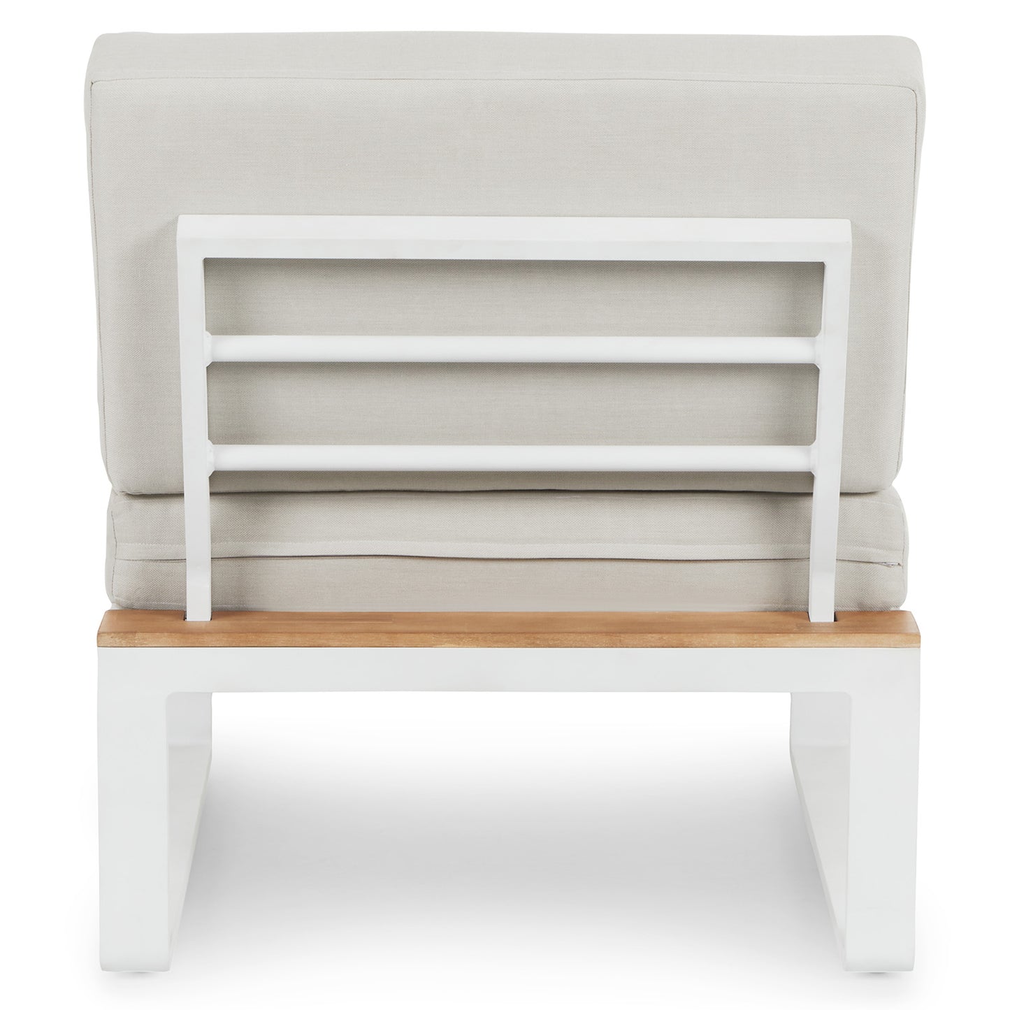 Kezia Lily White Armless Chair Module