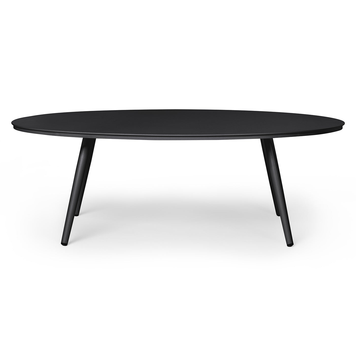 Halden Dark Charcoal Oval Coffee Table