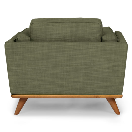 Timber 41" Lounge Chair - Olio Green