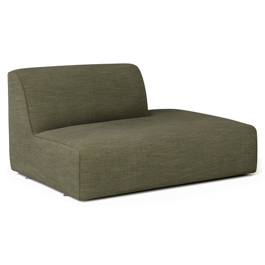 Sanna 54" Left Armless Chaise Module - Magnet Green
