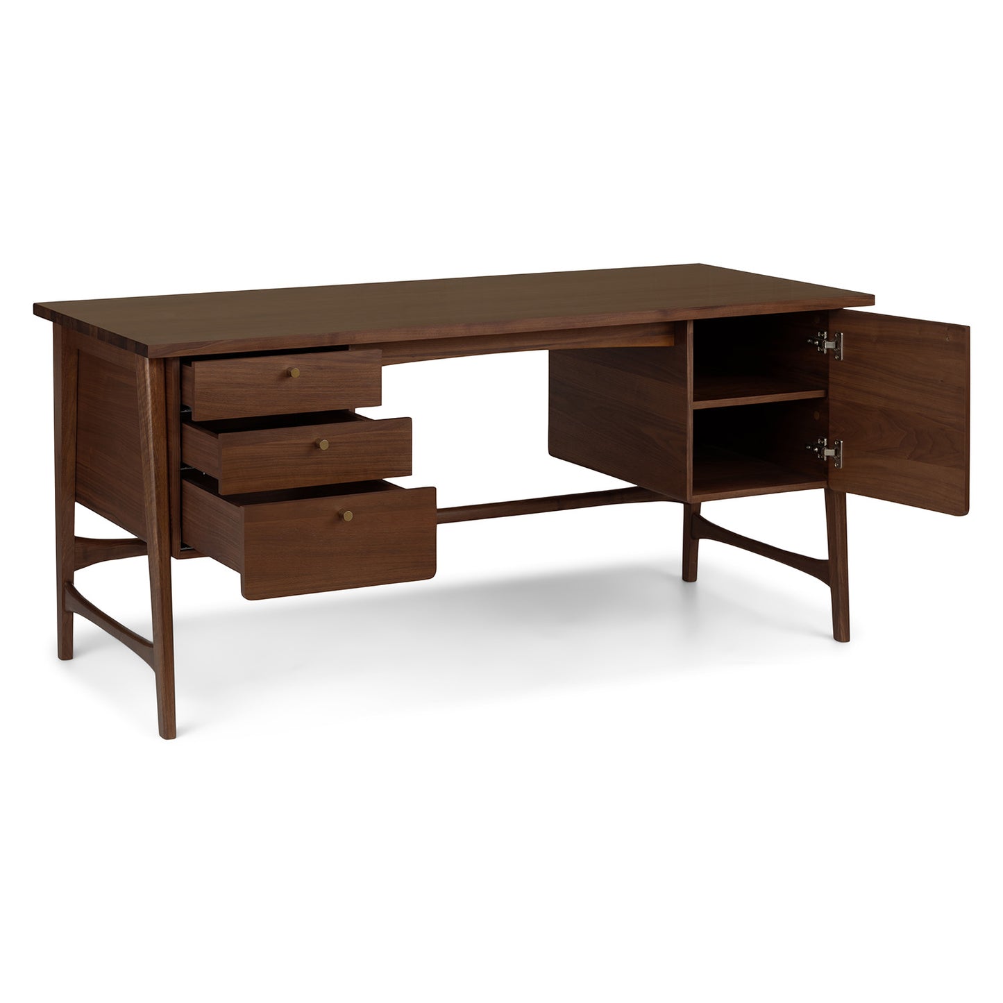 Krossa Walnut Executive Desk