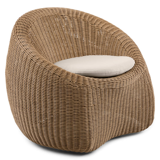 Avila Dravite Ivory Swivel Chair