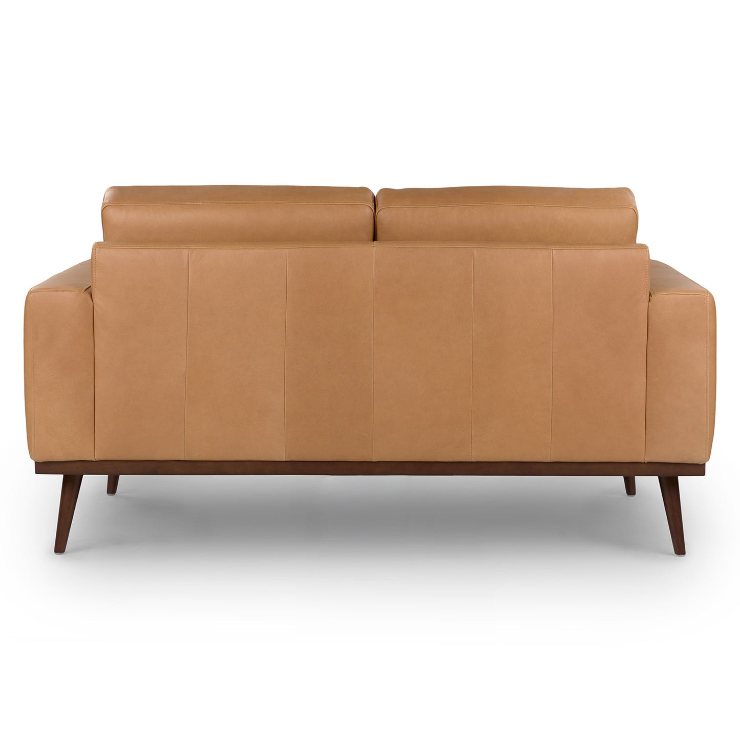 Rhett 63.5" Leather Loveseat - Charme Tan