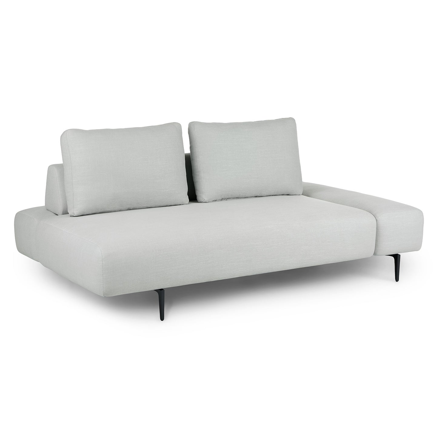 Divan 76" Right Chaise Lounge - Welsh Gray