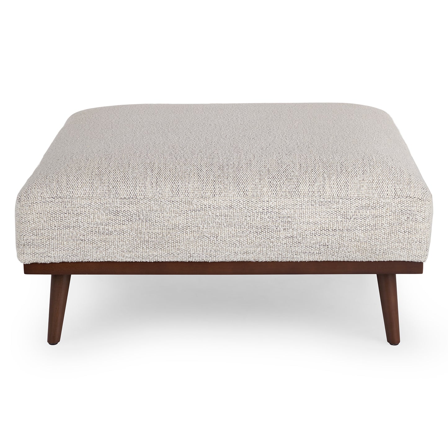 Rhett 38.5" Ottoman - Pepper Ivory