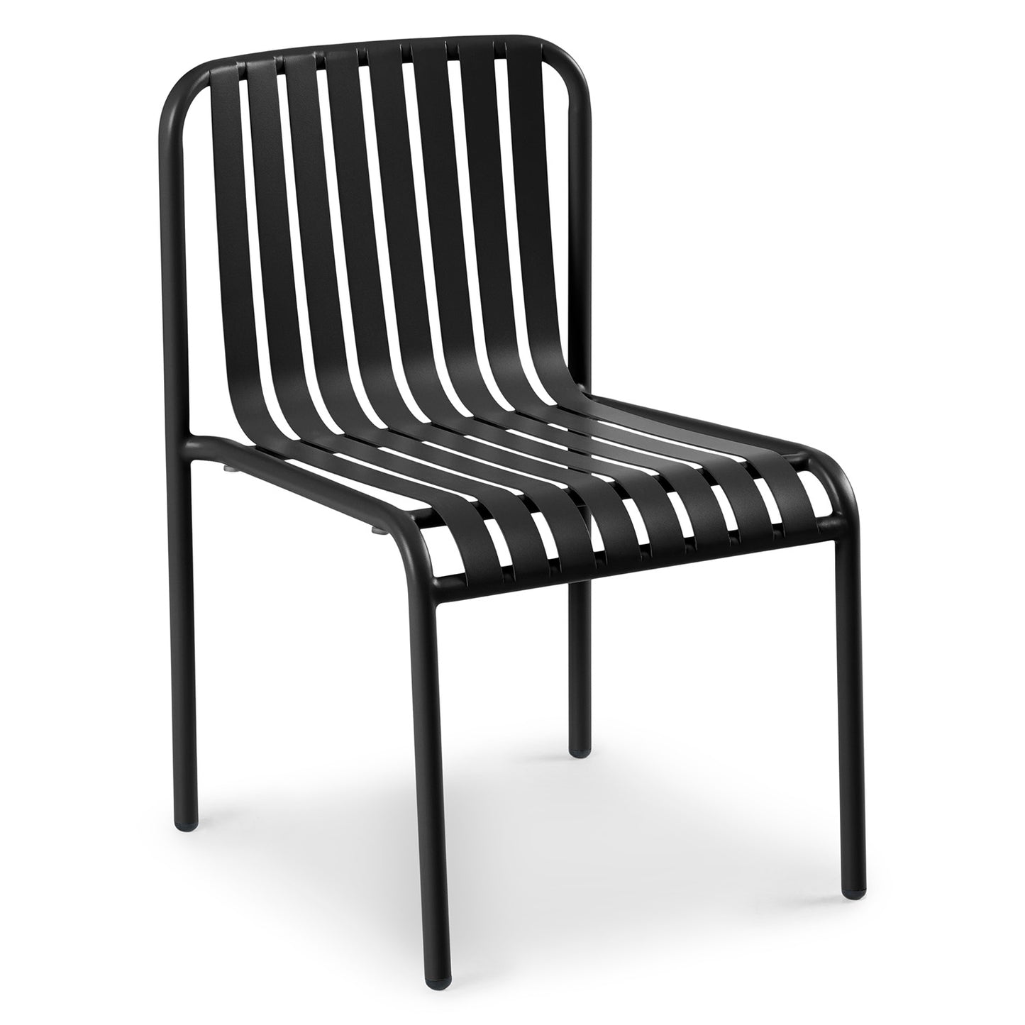 Sarek Black Stackable Dining Chair