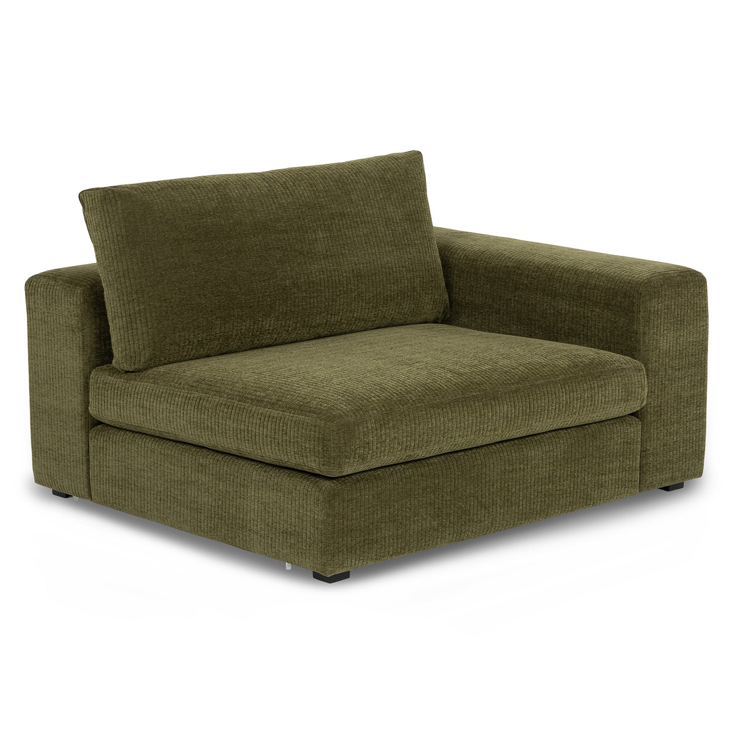 Beta 49" Right Arm Chair Module - Cypress Green