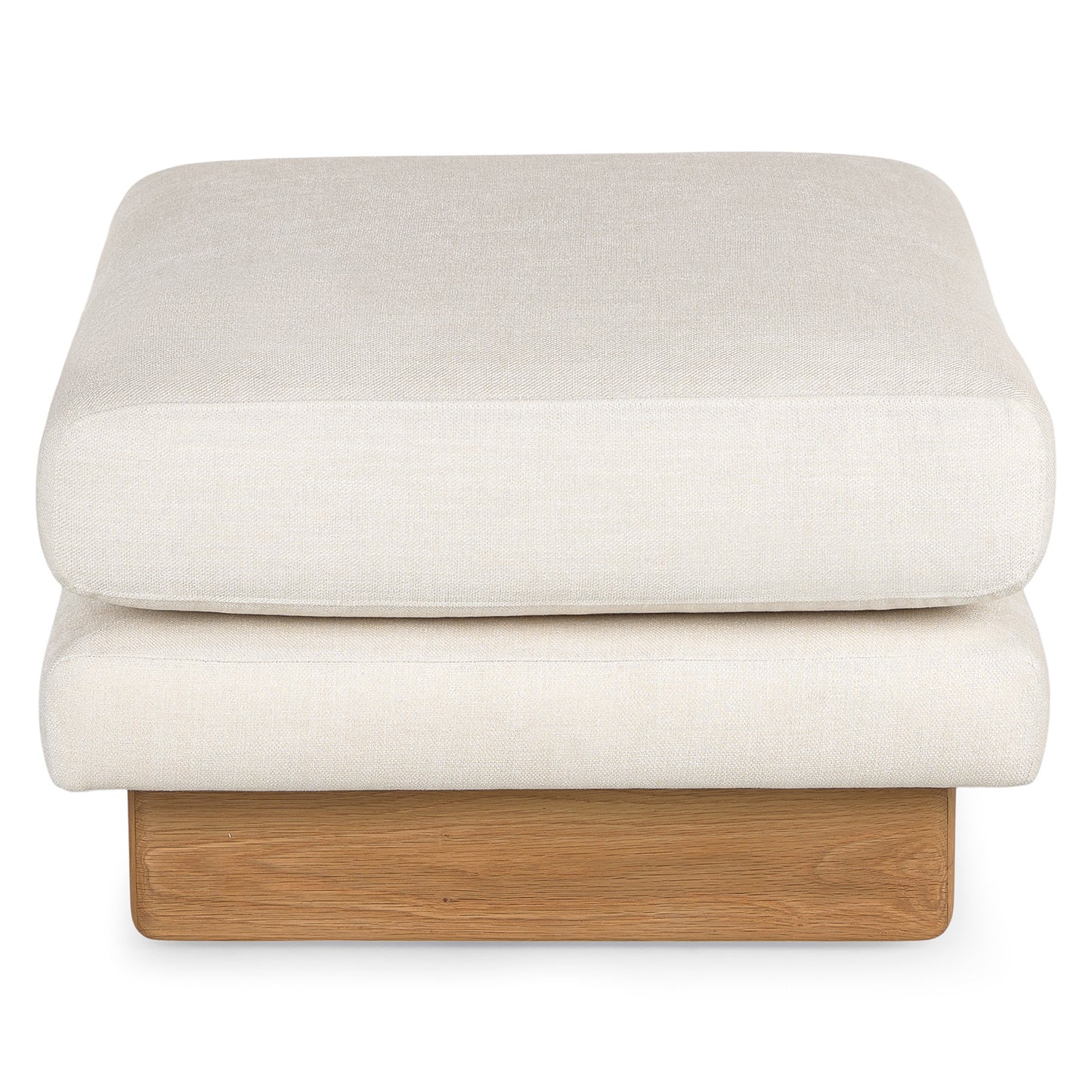 Kalok 34.5 Ottoman - Jasmine Ivory