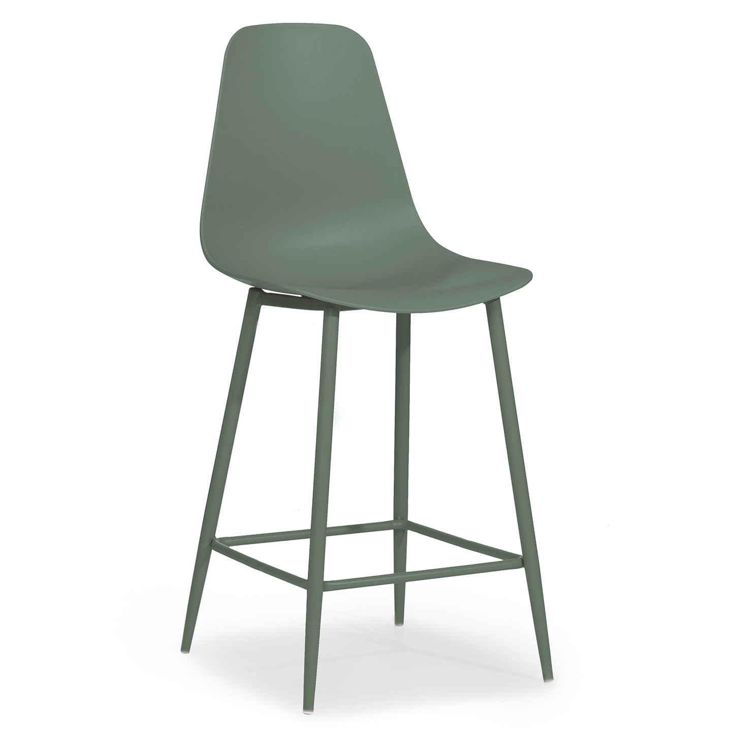 Svelti Aloe Green Counter Stool