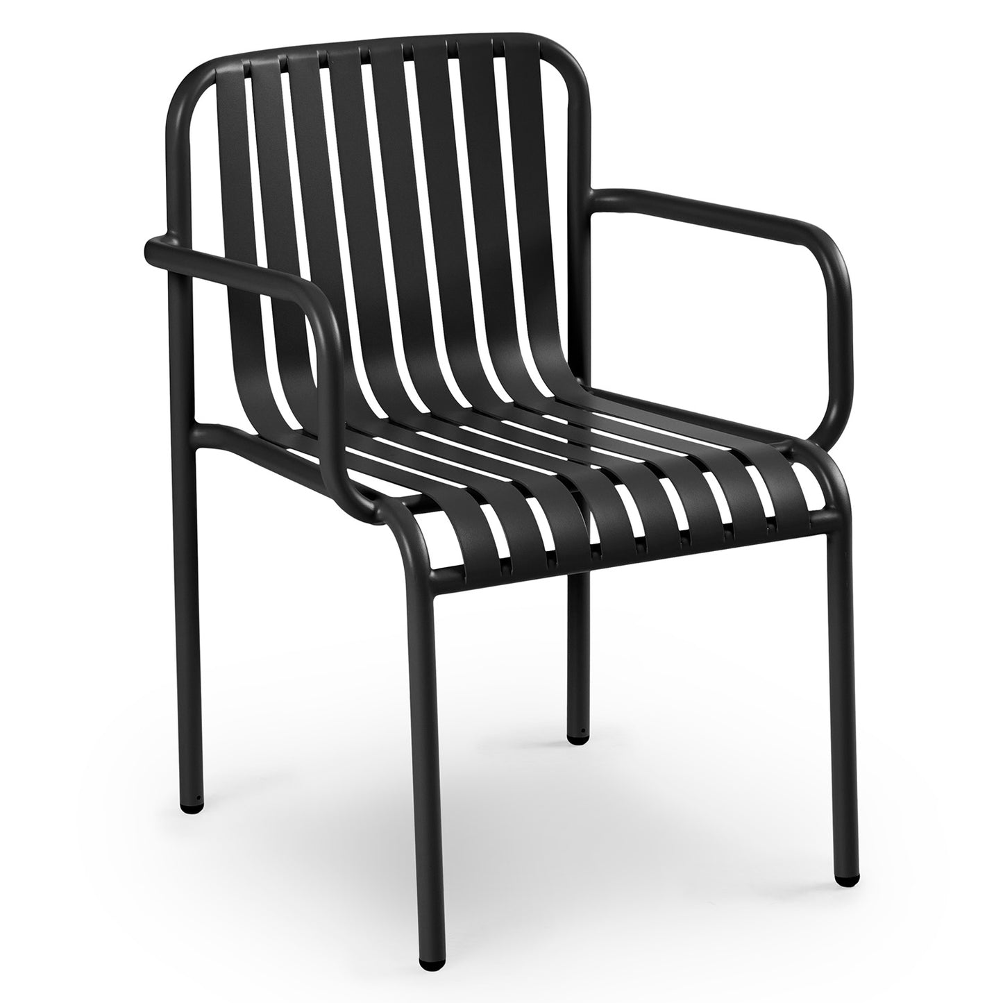 Sarek Black Stackable Dining Armchair