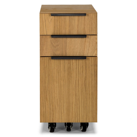 Madera Oak File Cabinet