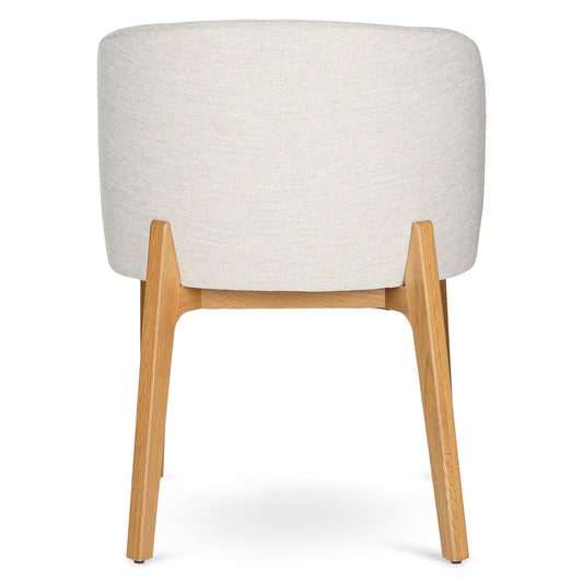 Alta Camellia Ivory Oak Dining Armchair