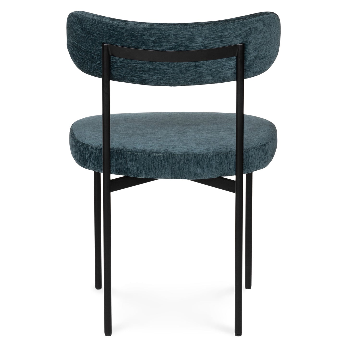 Viarsi Dark Melange Blue Black Dining Chair