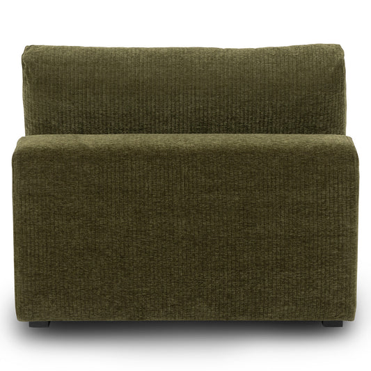 Beta 39.5" Armless Chair Module - Cypress Green