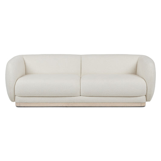 Pinni 86.5" Sofa - Ivory Wool Bouclé