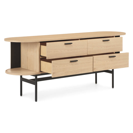 Maya White Oak Sideboard