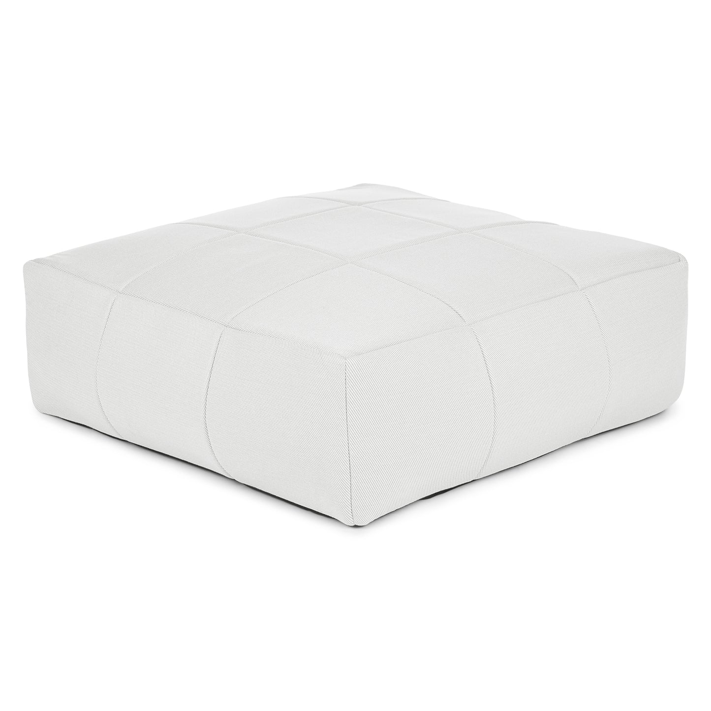 Corvos Whisper Gray Ottoman