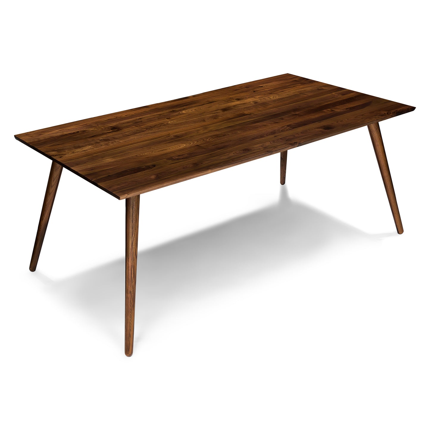 Seno Walnut Dining Table For 6