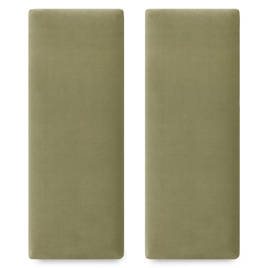 Noel Plush Pacific Sage 60" Headboard Extension Panels