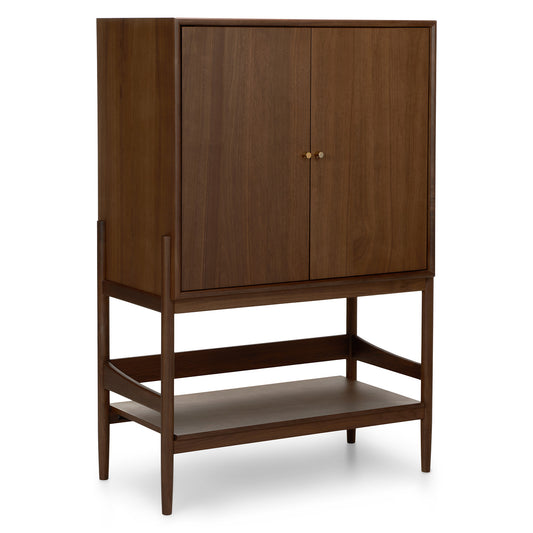 Cotu Walnut Bar Cabinet