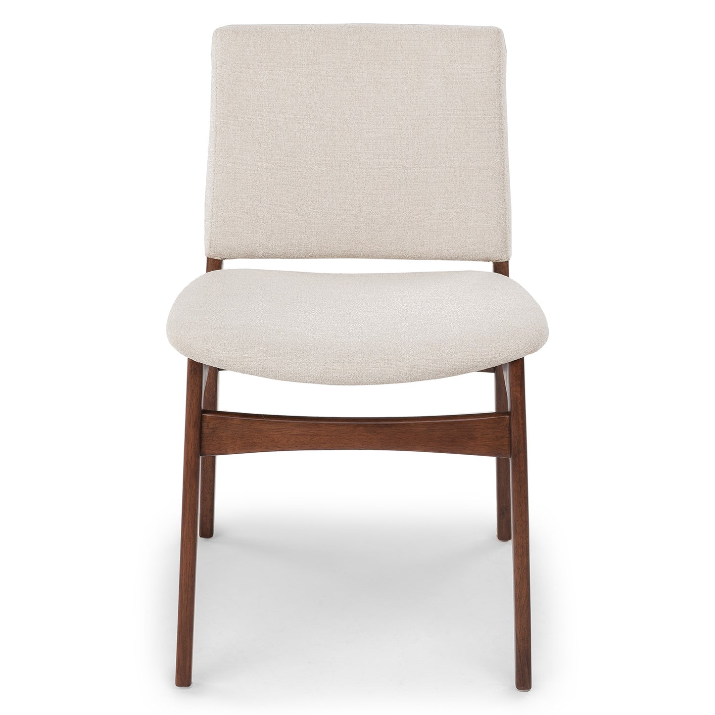 Nosh Chalk Gray Walnut Dining Chair