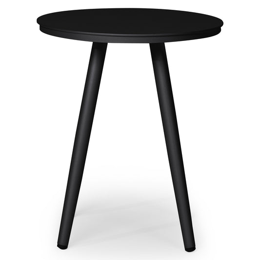 Halden Dark Charcoal 16" Round Side Table