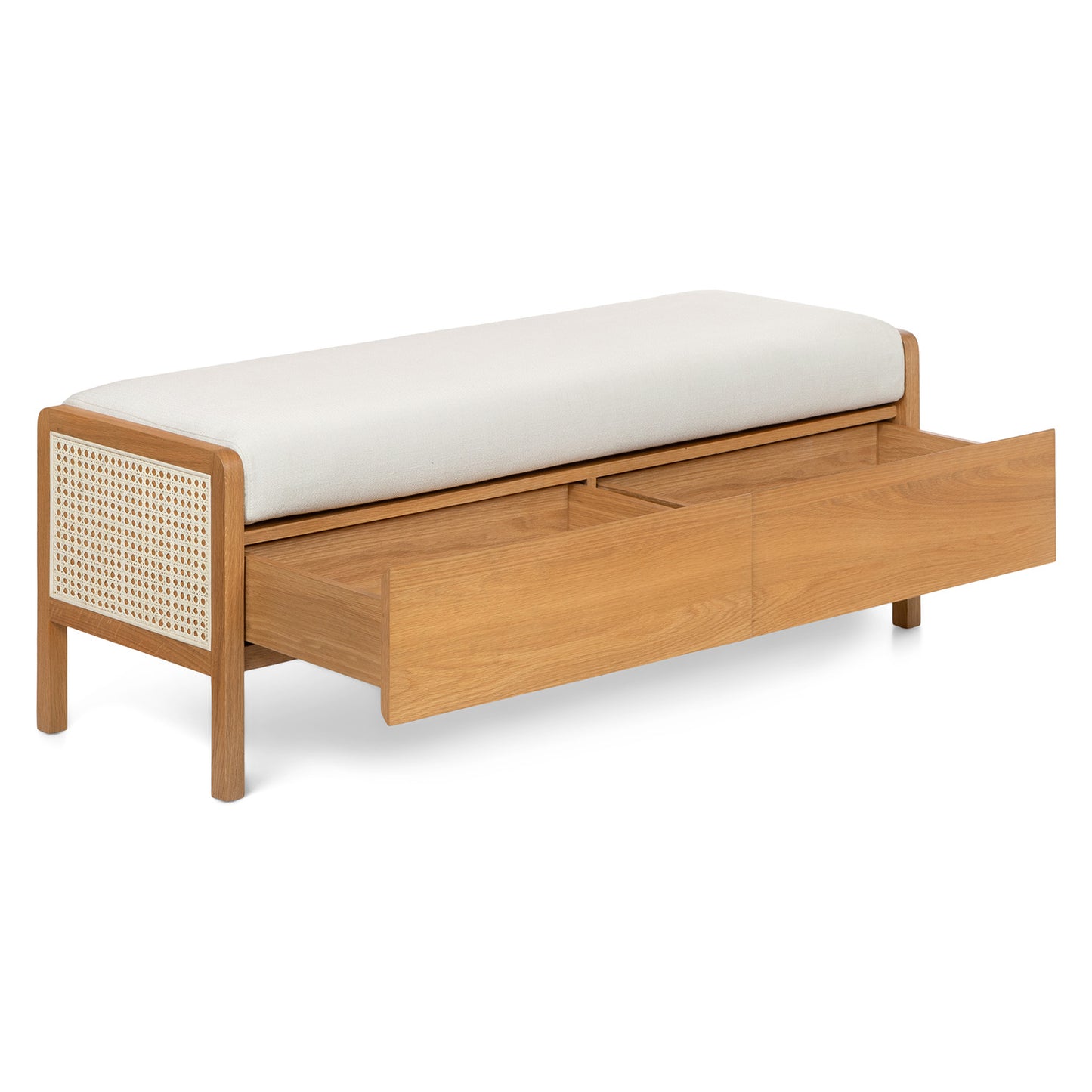 Candra Oak Bench