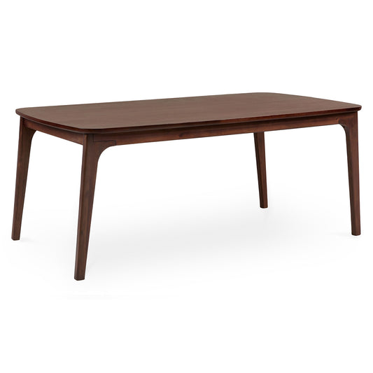 Plumas Walnut Dining Table For 6