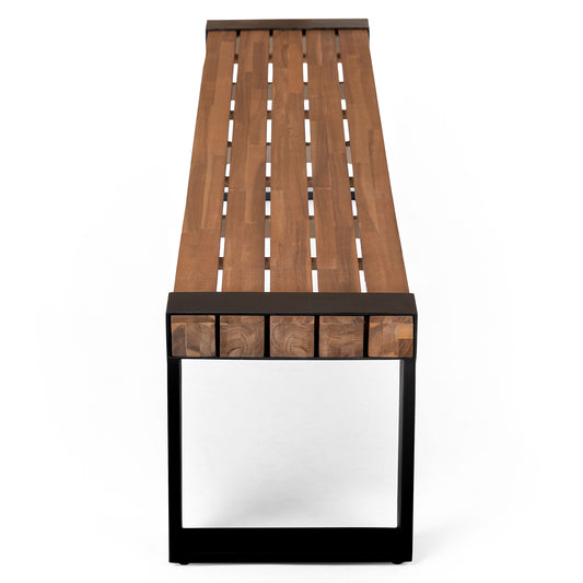 Lubek Tuscan Brown Bench
